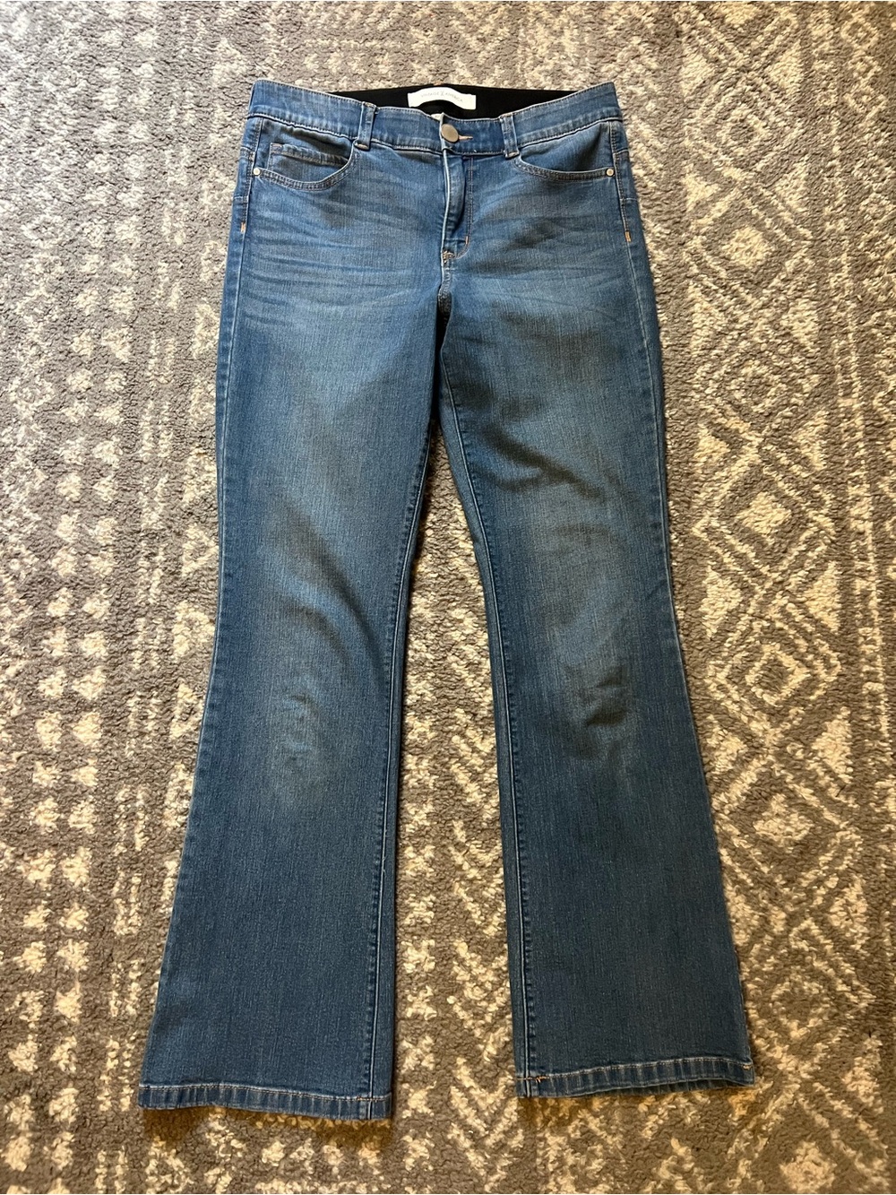 Vintage America Women's Blue Flare Jeans size 10/31 (A223)